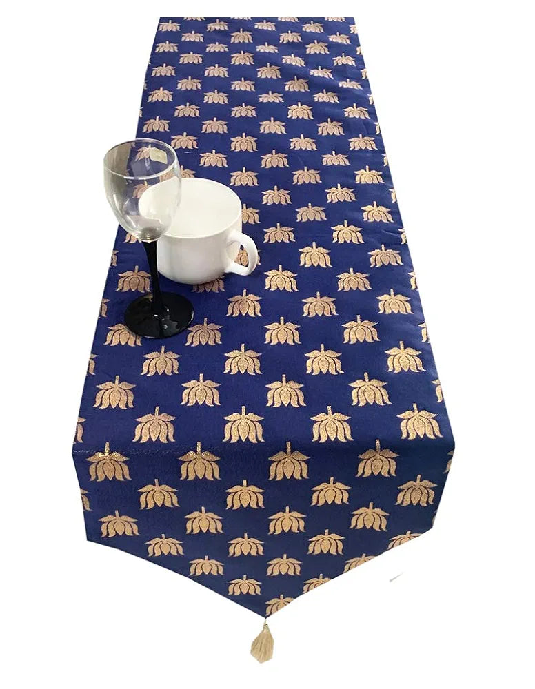 PINK PARROT-Designer Durable Dopian Silk Table Runner 12x70 1 pc